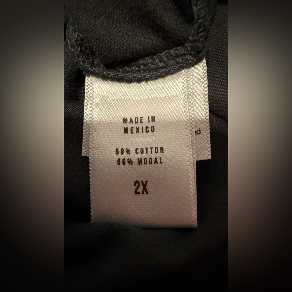 Letluv Def Leppard Graphic Tee 2X gray Anthropologie - Picture 7 of 9